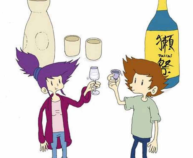 Table-ronde-saké-et-manga