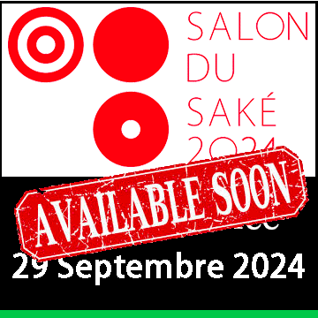 One Day Pass - Sunday 29th, September 2024 - Salon du Sake European Fair for Sake and Japanese Beverages - Paris